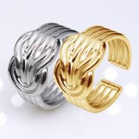 Rustfrit stål fingre Ringe, 304 rustfrit stål, mode smykker & Unisex, flere farver til valg, 12mm, Solgt af PC