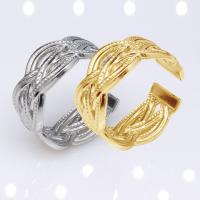 Vinger Ring in edelstaal, 304 roestvrij staal, mode sieraden & uniseks, meer kleuren voor de keuze, 9mm, Verkocht door PC