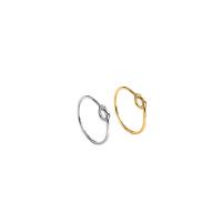 Titantium Steel δάχτυλο του δακτυλίου, Titanium Steel, επιχρυσωμένο, διαφορετικό μέγεθος για την επιλογή & για τη γυναίκα, περισσότερα χρώματα για την επιλογή, Sold Με PC