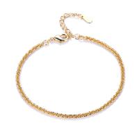 Brass Bracelet & Bangle with 3.14 inch extender chain plated for woman Length Approx 6.3 Inch Sold By Lot
