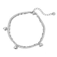 Titanium Steel Bracelet & Bangle Vacuum Ion Plating Double Layer & for woman 250mm Sold By PC
