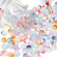 Lampwork Beads, Round, DIY, more colors for choice, 8mm, Approx 50PCs/Bag, Sold By Bag