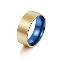 Partículas de acero anillo, Joyería & diverso tamaño para la opción & para hombre, más colores para la opción, Vendido por UD