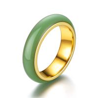 Эмаль Нержавеющая сталь палец кольцо, Нержавеющая сталь 304, разный размер для выбора & Мужский & эмаль, Много цветов для выбора, 6mm, продается PC
