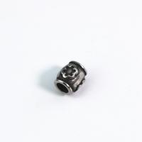 Grânulos de espaçador de aço inoxidável, Aço inoxidável 304, DIY, 11x9.70mm, Buraco:Aprox 5mm, vendido por PC