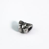 Grânulos de espaçador de aço inoxidável, Aço inoxidável 304, Borboleta, DIY, 8.30x11.50mm, Buraco:Aprox 3.6mm, vendido por PC