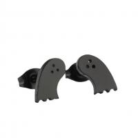 Stainless Steel Stud Earrings 304 Stainless Steel Ghost Vacuum Ion Plating fashion jewelry & for woman Sold By Pair