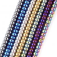 Niet-magnetische Hematiet kralen, Ronde, DIY, meer kleuren voor de keuze, 8mm, Per verkocht Ca 38 cm Strand