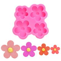 DIY Epoxy Mold Set, Silicone, pink, 90x85x15mm, Sold By PC