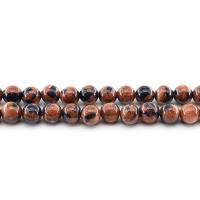Goldstone perler, Runde, poleret, du kan DIY & forskellig størrelse for valg, blandede farver, Solgt Per Ca. 38 cm Strand