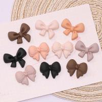 Mobile Phone DIY Decoration, Acrylic, Bowknot, painted, different styles for choice, more colors for choice, Sold By PC