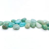 Amazonit Beads, Uregelmæssig, poleret, du kan DIY, 8-10mm, Solgt af PC