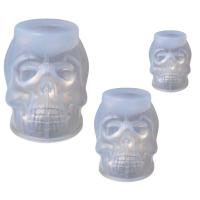DIY Epoxy Mold Set, Silicone, Skull, different size for choice, Sold By PC