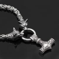 Titanium Steel Necklace fashion jewelry & Unisex original color Sold By PC