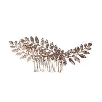 Bridal Decorative Hair Comb, Tibetan Style, plated, fashion jewelry & for woman, more colors for choice, 150x90mm, Sold By PC