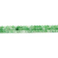 Perles en jade, jade d'arc-en-ciel, Rond, poli, DIY & facettes, vert, 6mm, Environ 62PC/brin, Vendu par brin