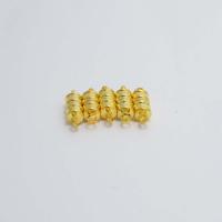 Brass Magnetic Clasp, Column, plated, DIY & with magnetic, more colors for choice, nickel, lead & cadmium free, 6mm, Sold By PC