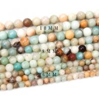 Natural Amazonite Beads, ​Amazonite​, handmade, DIY & different size for choice, Sold By Strand