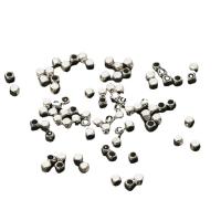 Perles bijoux en laiton, DIY, plus de couleurs à choisir, protéger l'environnement, sans nickel, plomb et cadmium, 2x2x1.50mm, 100PC/sac, Vendu par sac