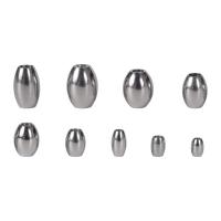 Perlas de acero inoxidable, acero inoxidable 304, Tambor, Bricolaje & diverso tamaño para la opción, color original, Vendido por Bolsa