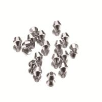 Stainless Steel Spacer Beads Titanium Steel plated Sold By PC