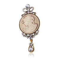 Enamel Brooch Zinc Alloy plated for woman & with rhinestone Sold By PC
