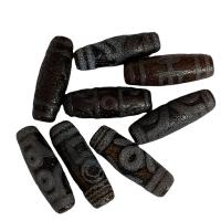 Ágata natural tibetano Dzi Beads, Ágata tibetana, DIY, 40mm, vendido por PC