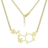 Stainless Steel Jewelry Necklace, 304 Stainless Steel, with 5 extender chain, gold color plated, fashion jewelry & Unisex, more colors for choice, 33.90x16.50mm, Length:45 cm, Sold By PC