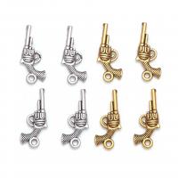 Zinc Alloy Gun Pendants plated Unisex nickel lead & cadmium free Approx Sold By Bag