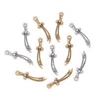 Zinc Alloy Pendants Sword plated Unisex nickel lead & cadmium free Approx Sold By Bag