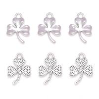 Zinc Alloy Pendants Three Leaf Clover antique silver color plated Unisex nickel lead & cadmium free Approx Sold By Bag