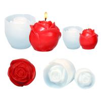 DIY Epoxy Mold Set Silicone Rose white Sold By PC