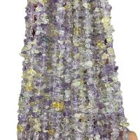 Natural Amethyst Beads, with Citrine, irregular, polished, DIY, mixed colors, 3x5mm, Approx 135PCs/Strand, Sold Per Approx 40 cm Strand
