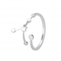 304 Stainless Steel Cuff Finger Ring plated fashion jewelry & for woman 1.50mm Sold By PC