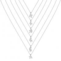 Edelstahl Schmuck Halskette, 304 Edelstahl, mit Verlängerungskettchen von 5, 18K vergoldet, Modeschmuck & für Frau, keine, 30x26.30mm, Länge 45 cm, verkauft von PC