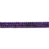 Färgat Marmor Bead, Rund, polerad, DIY & fasetterad, purpur, 6mm, Ca 62PC/Strand, Säljs av Strand