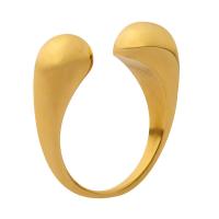 Titanium Steel Δέσε δάχτυλο του δακτυλίου, επιχρυσωμένο, για τη γυναίκα, περισσότερα χρώματα για την επιλογή, 2mm, Sold Με PC