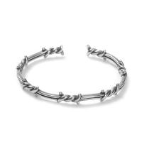 Titanium Steel Cuff Bangle fashion jewelry & Unisex Inner Approx 60mm Sold By PC
