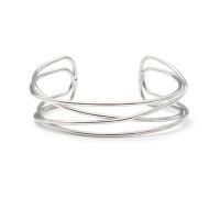 alliage de zinc bracelet manchette, bijoux de mode & pour femme, protéger l'environnement, sans nickel, plomb et cadmium, 65mm, Vendu par PC
