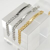 Bracelet d'acier titane, bijoux de mode & unisexe, plus de couleurs à choisir, 8mm,8*42mm, Longueur:Environ 8.27 pouce, Vendu par PC
