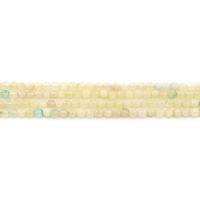 Regenbogen Jade Perle, rund, poliert, DIY & facettierte, gelb, 4mm, ca. 90PCs/Strang, verkauft von Strang