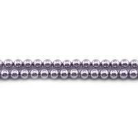 Peties perles de la mer du sud, Shell Pearl, Rond, poli, DIY & normes différentes pour le choix, violet, Vendu par Environ 38 cm brin