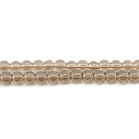 Perles de cristal rondes , poli, DIY & normes différentes pour le choix, Couleur jonquille, Vendu par Environ 38 cm brin