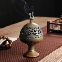 Porcelain Incense Burner, handmade, for home and office & durable, 110x210mm, Sold By PC