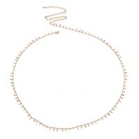 304 nehrđajućeg čelika struk lanac, razlièite duljine za izbor & za žene & emajl, više boja za izbor, Prodano By Strand