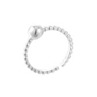 Cеребряное кольцо, Серебро 925 пробы, Регулируемый & Женский, серебряный, продается PC