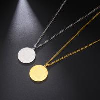 Stainless Steel Sweater Chain Necklace 304 Stainless Steel Round Vacuum Ion Plating fashion jewelry & for man Sold Per Approx 23.62 Inch Strand