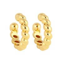 Fashion Earring Cuff and Wraps, Brass, 18K gold plated, fashion jewelry & different styles for choice & for woman, 1.9x0.4cmu300118x0.5cm, Sold By Pair