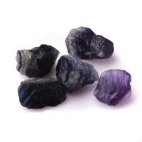 Colorful Fluorite Decoration irregular 20-40mm Sold By Bag