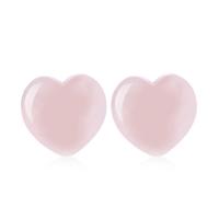 Rose Quartz Διακόσμηση, Καρδιά, διαφορετικό μέγεθος για την επιλογή, ροζ, Sold Με PC
